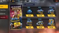 Free Fire diamond prices in the store